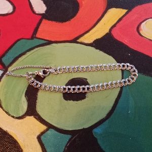 Sterling Silver James Avery Double chain harm bracelet
